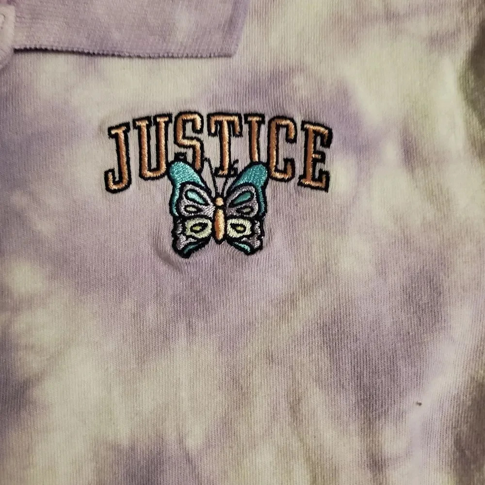 Brand new Justice crop polo